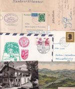 Bayern/All.Bes./BRD - Bodenmais 7 Belege ex ca. 1910/1977