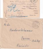 Bayern/All.Bes./BRD - Bodenmais 7 Belege ex ca. 1910/1977