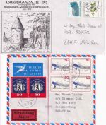 Bayern/DR/All.Bes./BRD - Passau 43 Belege (sortenreich !!) ex 1901/1992