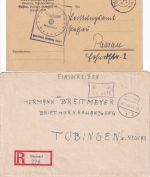 Bayern/DR/All.Bes./BRD - Passau 43 Belege (sortenreich !!) ex 1901/1992
