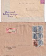 Bayern/DR/All.Bes./BRD - Passau 43 Belege (sortenreich !!) ex 1901/1992