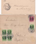 Bayern/BRD - Sulzbach-Rosenberg 9 Belege ex 1885/1986