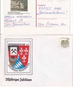 Bayern/BRD - Sulzbach-Rosenberg 9 Belege ex 1885/1986