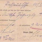 DR - 1,50 M. Reichspostamt Karte/Zeitungssache Passau - Neudamm 10. JAN 22
