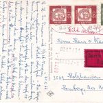 BRD - 10+2x20 Pfg. Bed. Deutsche Eilkarte Passau - Holzhausen 1963