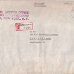 BRD - München 9 1955 Dienst-Einschreibebrief (APO 407 Southern Area Command)
