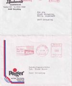 BRD - Straubing 26 Belege/Absenderfreistempel ex 1961/2006