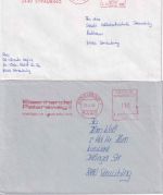 BRD - Straubing 26 Belege/Absenderfreistempel ex 1961/2006