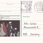 BRD - Straubing Agnes Bernauer Festspiele 1954/1989 versch. Werbestempel