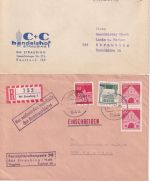 Bayern/DR/All.Bes./BRD - Straubing 44 Briefe/Karten/Ansichtskarten ex 1884/1986