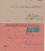 Bayern/DR/All.Bes./BRD - Straubing 44 Briefe/Karten/Ansichtskarten ex 1884/1986