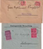 Bayern/DR/All.Bes./BRD - Straubing 44 Briefe/Karten/Ansichtskarten ex 1884/1986