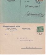 Bayern/DR/All.Bes./BRD - Straubing 44 Briefe/Karten/Ansichtskarten ex 1884/1986