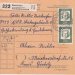 Bayern/DR/BRD - Neukirchen ü. Sulzbach-Rosenberg 3 Belege 1920/1964