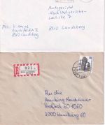 Bayern/DR/All.Bes./BRD - Landsberg a/Lech 33 Belege ex 1893/1992