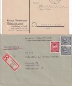 Bayern/DR/All.Bes./BRD - Landsberg a/Lech 33 Belege ex 1893/1992