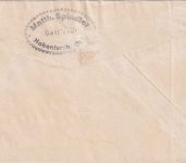All.Bes. - Hohenfurch 24.6.46 Gebühr bezahlt Ra2 Brief n. Augsburg