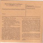 BRD - 2x70 Pfg. Bed. Deutsche Paketkarte Etzelwang - Leinburg 1964