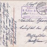 DR - Straubing 1917 Feldpostkarte (Rekrutendepot Jakobsschule) n. Perlkam (?)