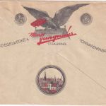 DR - Straubing 1929 illustr. Firmenbrief (Dachziegel Jungmeier) n. Hof