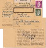 Bayern/DR/All.Bes./BRD - Dillingen 14 Belege/1 Briefstück ex 1887/1976