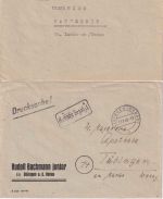 Bayern/DR/All.Bes./BRD - Dillingen 14 Belege/1 Briefstück ex 1887/1976