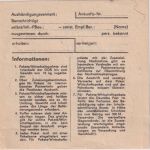 DDR - 2 M. + 40 Pfg. Aufbau Wertpaketkarte Westewitz/Döbeln - Zschopau 1988