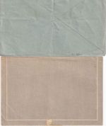 SBZ - Rudolstadt 6+12 Pfg. aptierte Absenderfreistempel Drucksache/Brief 1945/47