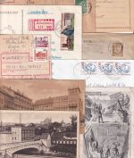 DR/DDR/BRD - Nordhausen 6 Belege + 3 Ansichtskarten ex 1873/1994