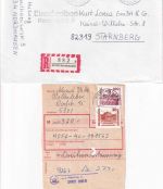 DR/DDR/BRD - Nordhausen 6 Belege + 3 Ansichtskarten ex 1873/1994