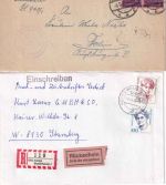 DR/BRD - Königs-Wusterhausen Dienstbrief + Einschreiben/Rückschein 1923/1992