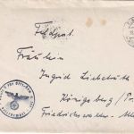 DR - Elsgrund ü. Döberitz Übungsplatz 28.8.42 Poststelle I Feldpostbrief