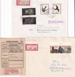 NDP/DR/DDR/BRD - Chemnitz 20 Belege (Einschreiben, Zensur, etc.) ex 1869/2001