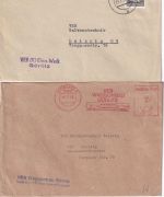 DR/SBZ/DDR - Görlitz 6 Belege + 2 Ansichtskarten ex 1889/1993