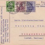 DR/All.Bes./DDR/BRD - 7 Belege (Einschreiben, Erstflug, Zensur etc) ex 1921/1991