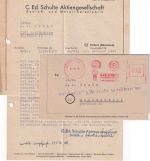 All.Bes. - Velbert 23.10.45 apt. 12 Pfg. AFS Brief "Zurück! z.Zt. nicht ...." !!