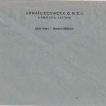 All.Bes. - Hamburg 11.8.45 12 Pfg. Postfreistempel Ortsbrief/Sondertarif