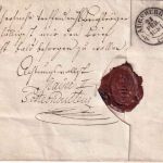 Bayern - Nürnberg 1851 Brief/persönl. Portofreiheit! (Postcondukteur) n Augsburg