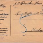 Bayern - 5 Pfg. Portomarke Ortsbrief Miesbach 30. DEZ 1908