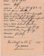 Bayern - 5 Pfg. Ganzsache Gemeindewaisenrat F-Teil Teisbach - Dingolfing 1913