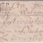 Preussen/Rhein-Mosel Dep. - P102P Simmern L2 portofr. Brief n. Bacharach 1813
