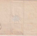 NDP - Kattowitz 27/8 hds. Ortsangabe u. Federzugentwertung Brief n. Ratibor 1869