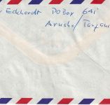 Tansania - 1,50 Sh. Schmetterling Luftpostbrief Arusha - Frankfurt a/M. 1974