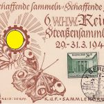 DR - 24 Pfg. Nat. Briefmarkenausstellung WHW-Sonderkarte SST Berlin 1940