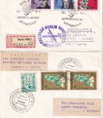 DDR/Syrien - Interflug Erstflug Berlin/Damaskus + Damaskus/Nicosia 1966