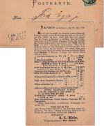 DR - 3 PfgE. + ZS Firmen-Drucksachenkarte K2 Ratibor 23.6.77 n. Ditfurth