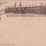 DR - 5 Pfg. Privatganzsache VIII. Dt. Bundesschießen Leipzig 1884 ungebraucht