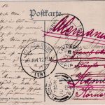 DR - 10 Pfg. Germania Karte a.d. CANARISCHEN INSELN Hamburg 1912 Irrläufer !