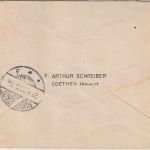 DR - 5x2 Pfg. Germania (u.a. 4er-Block Unterrand !) Brief Köthen - Reilhau 1907