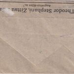 DR/Österreich - 3 Pfg. Germania Drucksache Zittau - Salzburg u. retour 1908